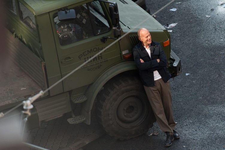 Bruce Willis na planie 'Szklanej pułapki 5'
