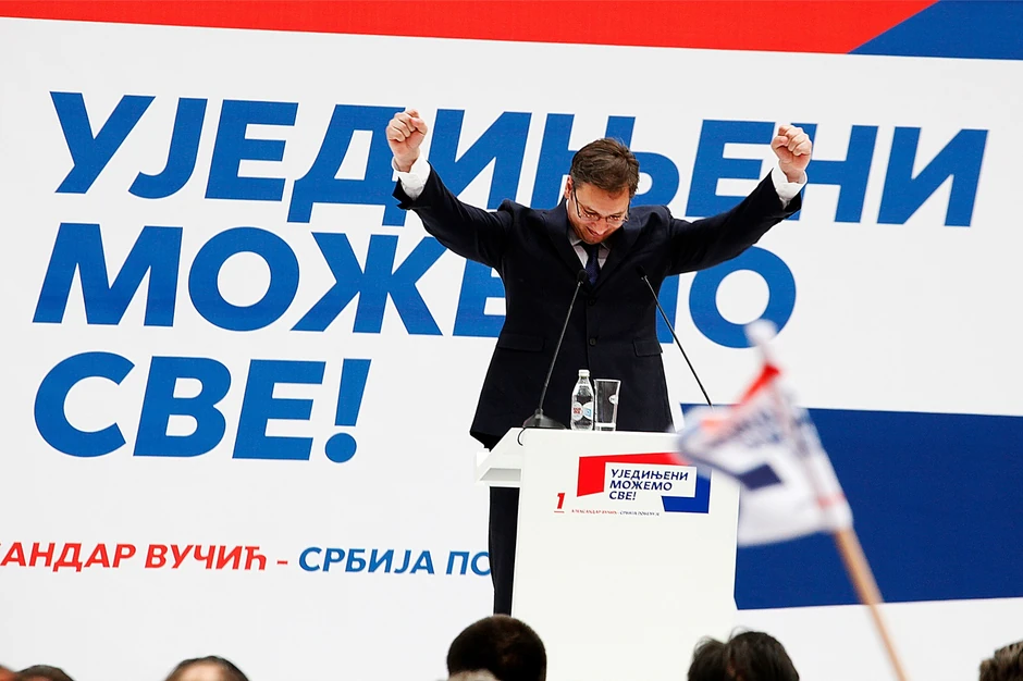 "Blumberg" Vučića naziva "bivšim Miloševićevim saveznikom"