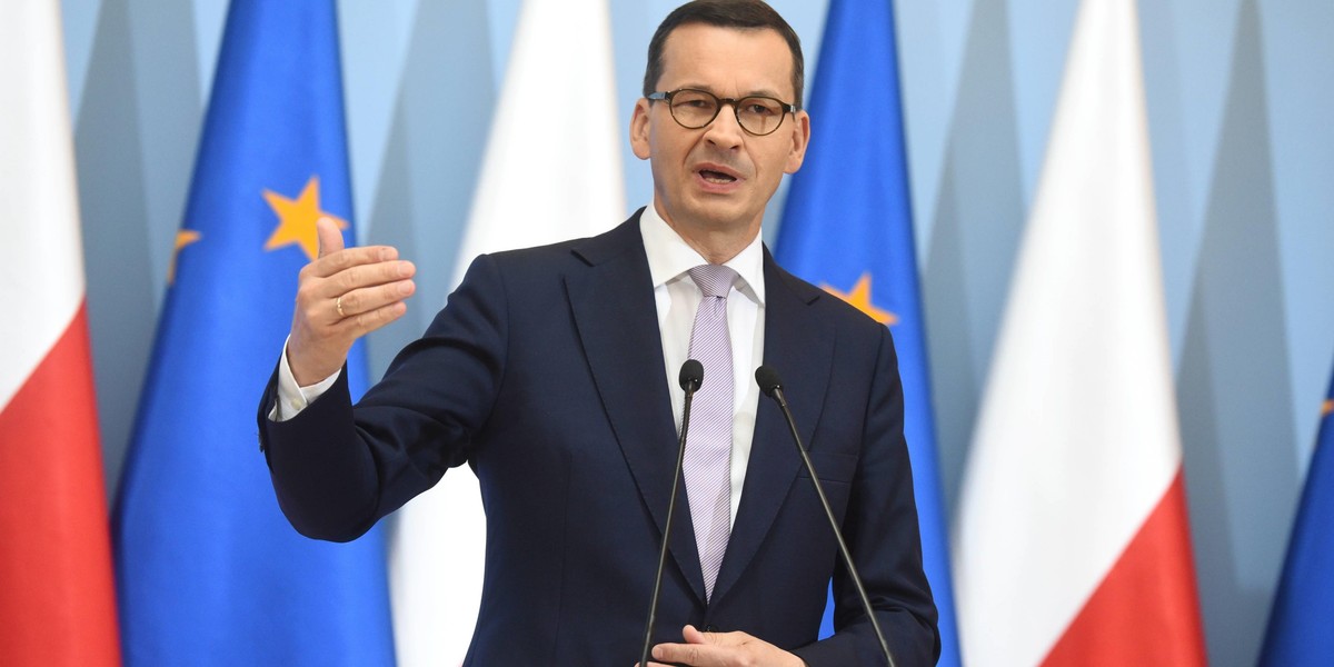 Premier Mateusz Morawiecki