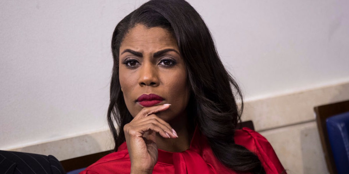 Omarosa shocked White House staffers when she showed up with her 39-person bridal party to take photos in the Rose Garden