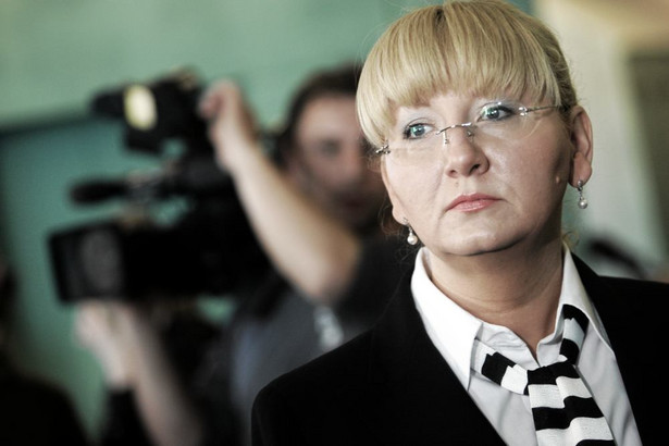 Beata Sawicka podczas procesu apelacyjnego
