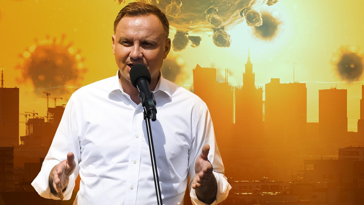 Andrzej Duda i szczepienia przeciw COVID-19