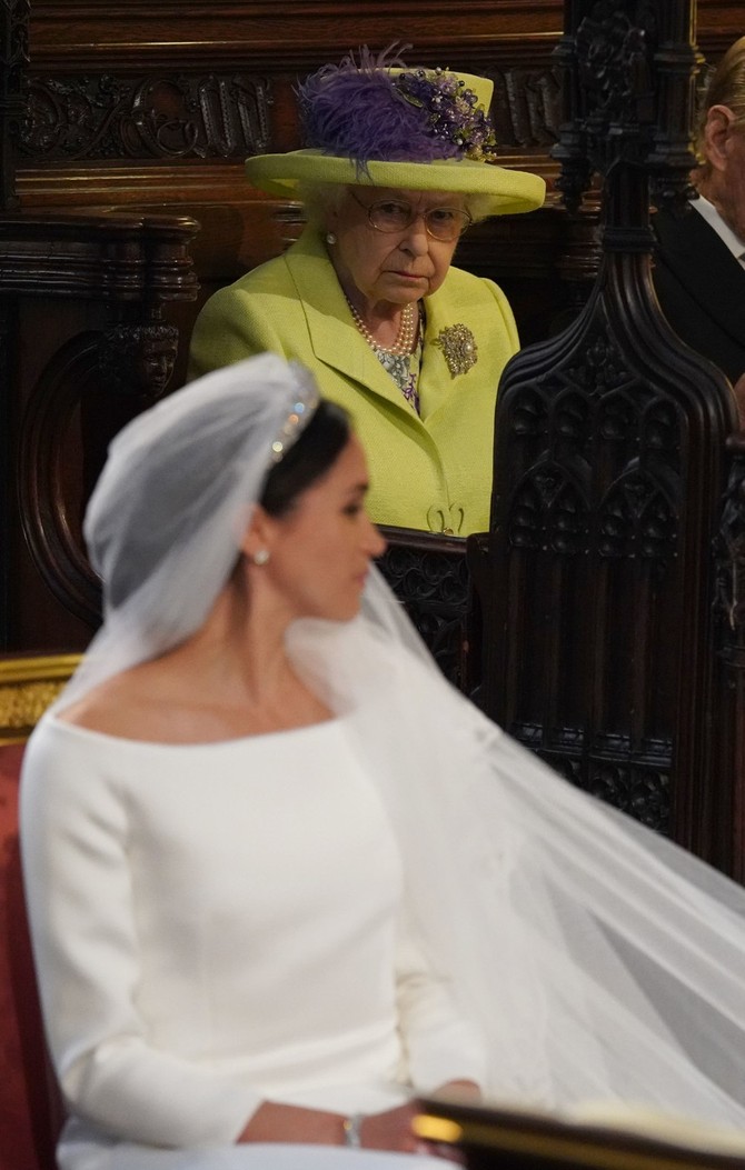 Kako je Elizabeta II gledala na venčanju Megan Markl