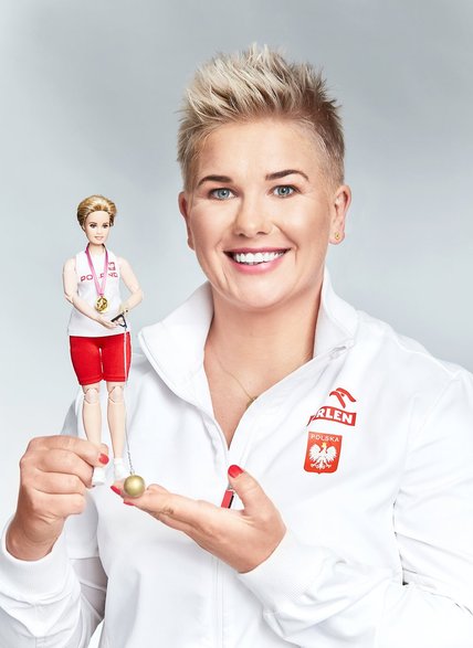 Anita Włodarczyk polską Barbie Shero