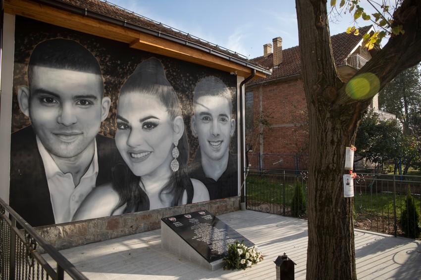 Mural Kristini, Milanu i Daliboru 