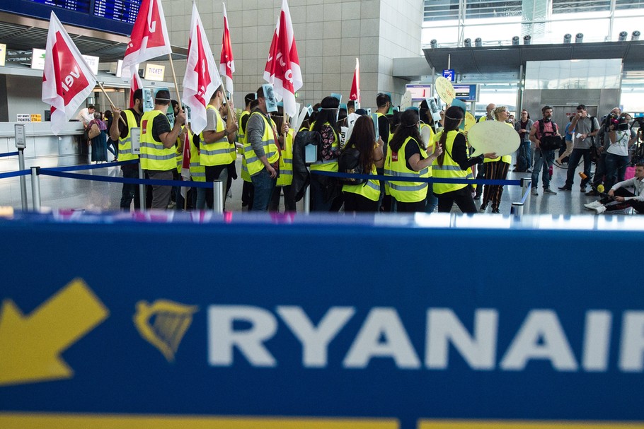 To już drugi strajk we wrześniu w Ryanairze