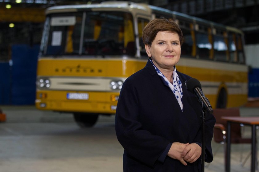 Beata Szydło w Fabryce Autosan