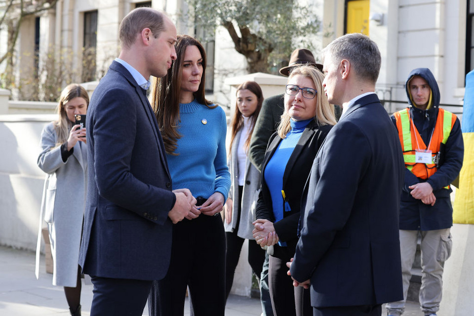 Kate i William odwiedzili Ukraińskie Centrum Kultury w Londynie