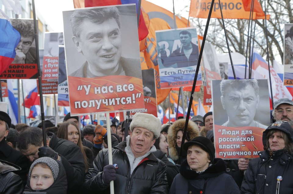 RUSSIA RUSSIA NEMTSOV MURDER ANNIVERSARY (Anniversary of assassination of Boris Nemtsov)