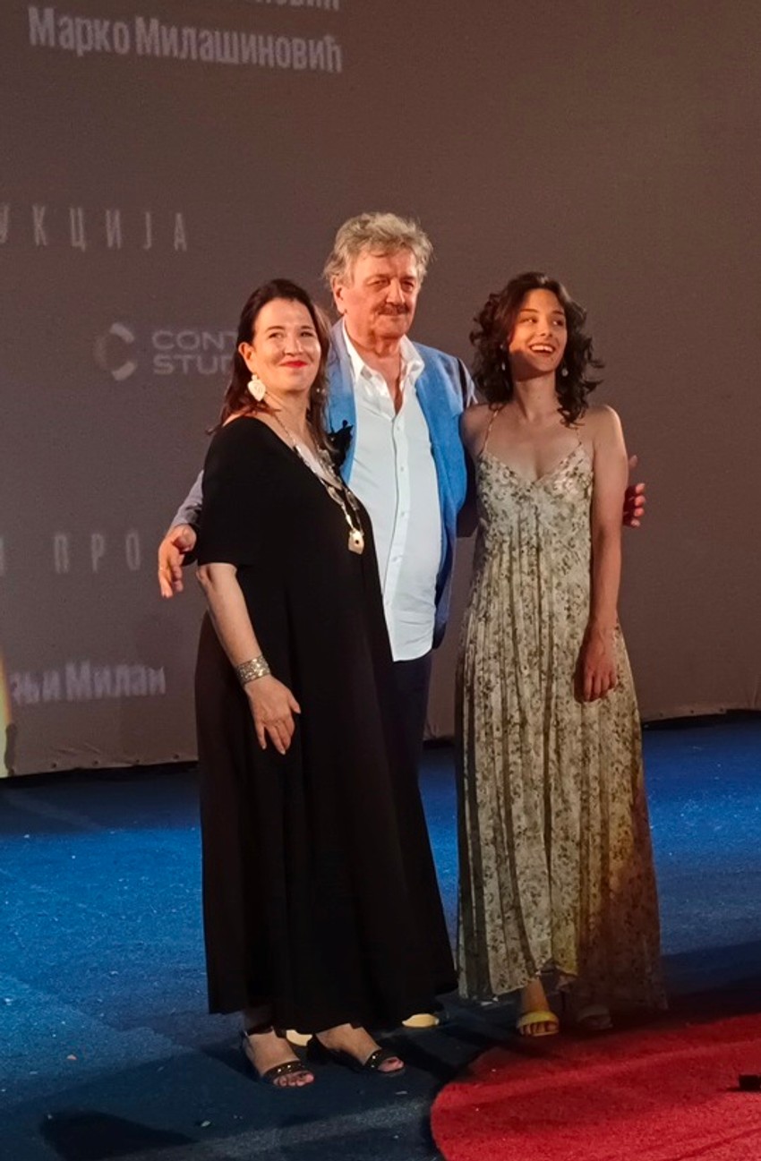 Radoš Bajić, Nela Mihailović i Teodora Dragićević