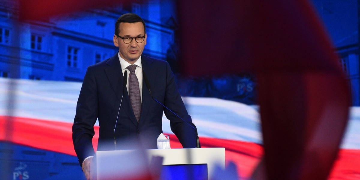 Premier Mateusz Morawiecki