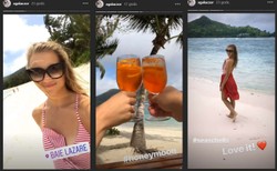 Agnieszka Kaczorowska relacjonuje swój miesiąc miodowy na Instagramie [FOTO]