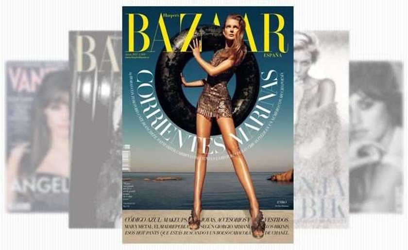 Eniko Mihalik nogi Harpers Bazaar 2012