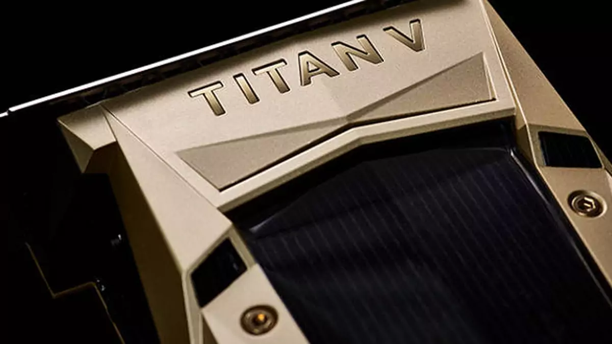 Nvidia Titan V to najpotężniejsza karta grafiki. Cena miażdży