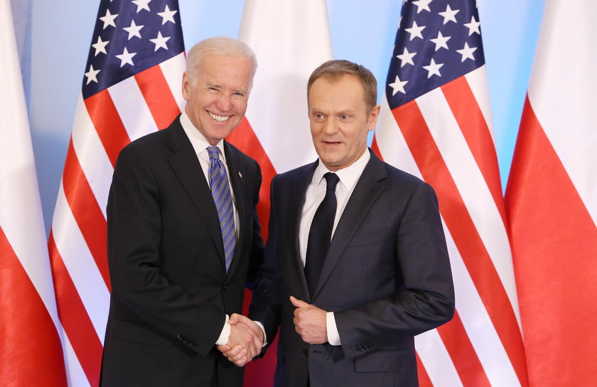 Joe Niden i Donald Tusk