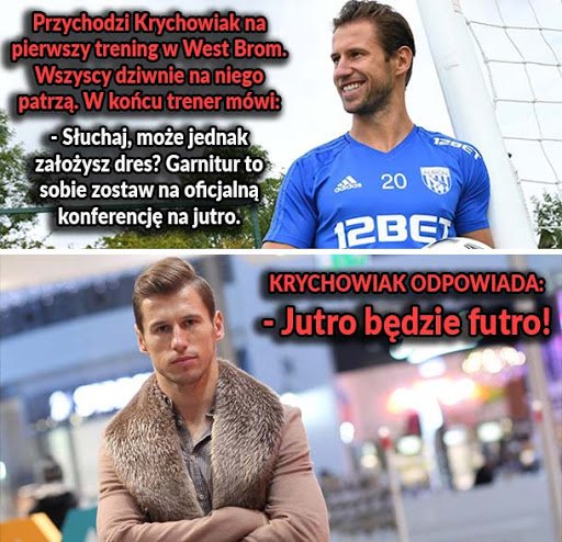 Grzegorz Krychowiak bohaterem memów