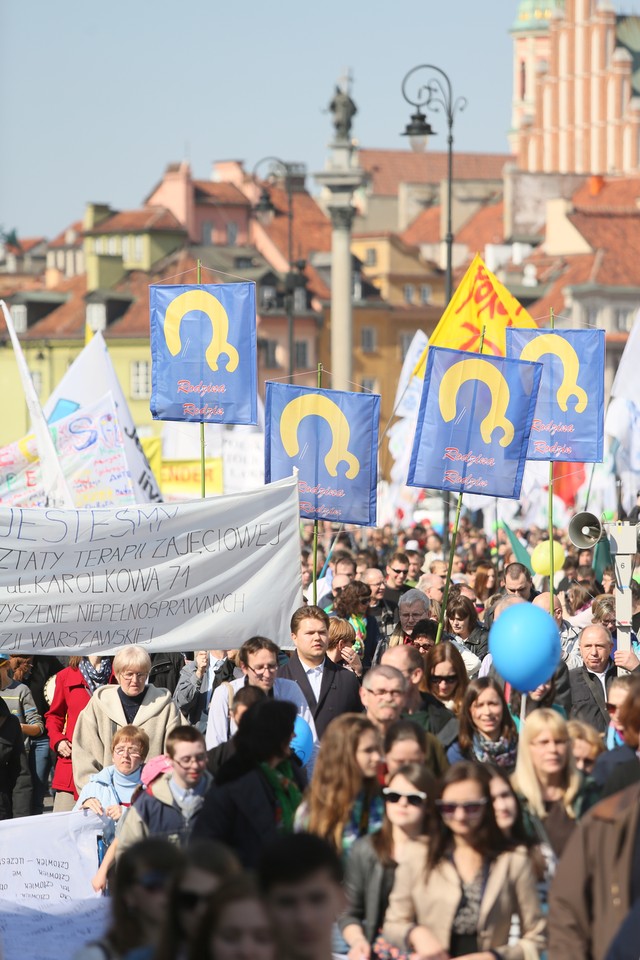 IX Marsz Świętości Życia przeszedł Traktem Królewskim