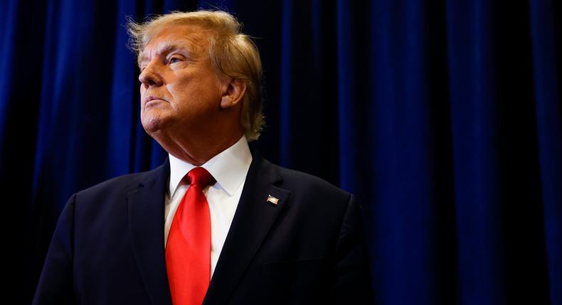 Former US President Donald Trump.Anna Moneymaker/Getty Images