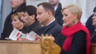 Prezydenci Polski i Węgier wzięli udział w mszy św. w Piotrkowie Trybunalskim