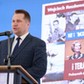 Minister edukacji i nauki Przemysław Czarnek podczas konferencji dla nauczycieli dot. przedmiotu historia i teraźniejszość.