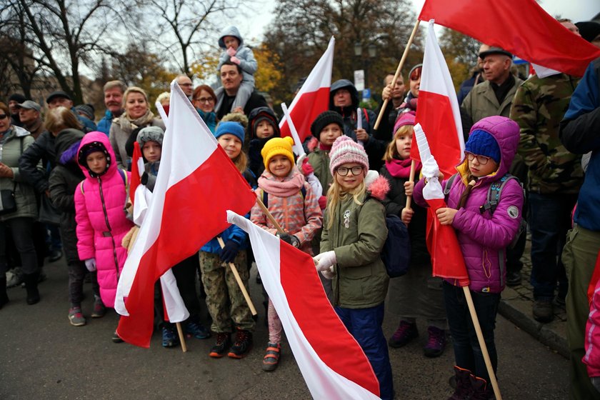 parada niepodległości w Gdańsku