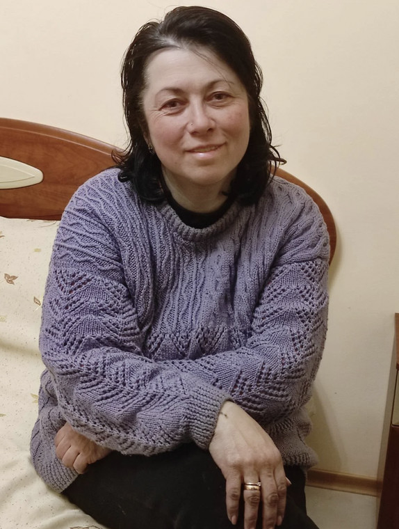 Irina Poliuszkina, nauczycielka matematyki z Mariupola