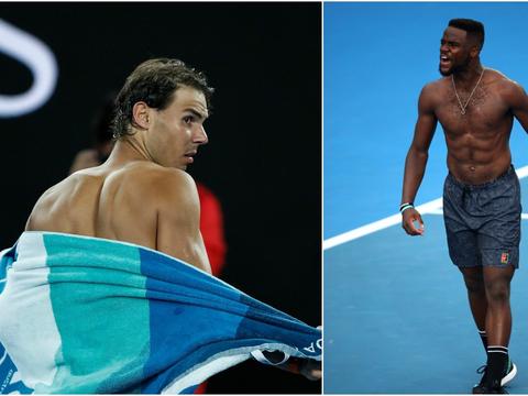 Rafael Nadal just thrashed Frances Tiafoe and couldn't help but marvel