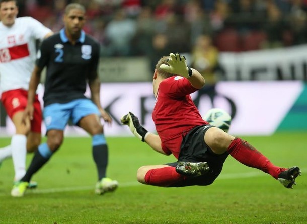 polska anglia joe hart