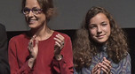 Bronisława Zamachowska z mamą Aleksandrą Justą/ Festiwal filmowy w Gdyni 2016r. 