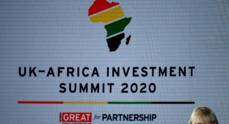 British Prime Minister Boris Johnson says he wants to make the UK the investment partner of choice for African countries