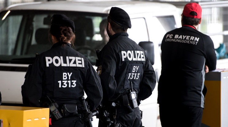 Megerősíti az esti meccs biztosítását a
müncheni rendőrség /Fotó: AFP
