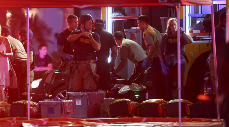 Lövöldözés Las Vegasban / Fotó: MTI