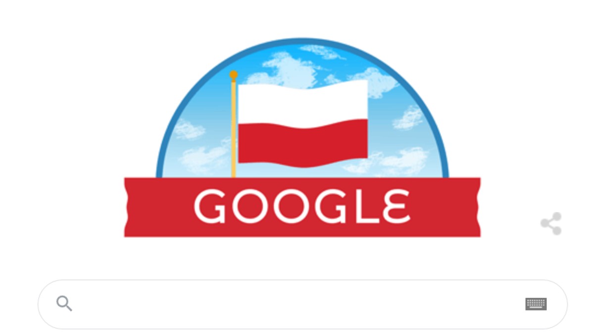 Google Doodle. 11 listopada - Święto Niepodległości 2019