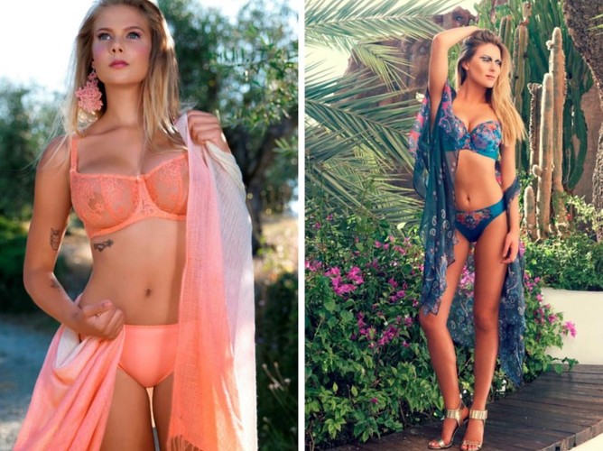 Bielizna dla kobiety o typie urody PANI WIOSNA