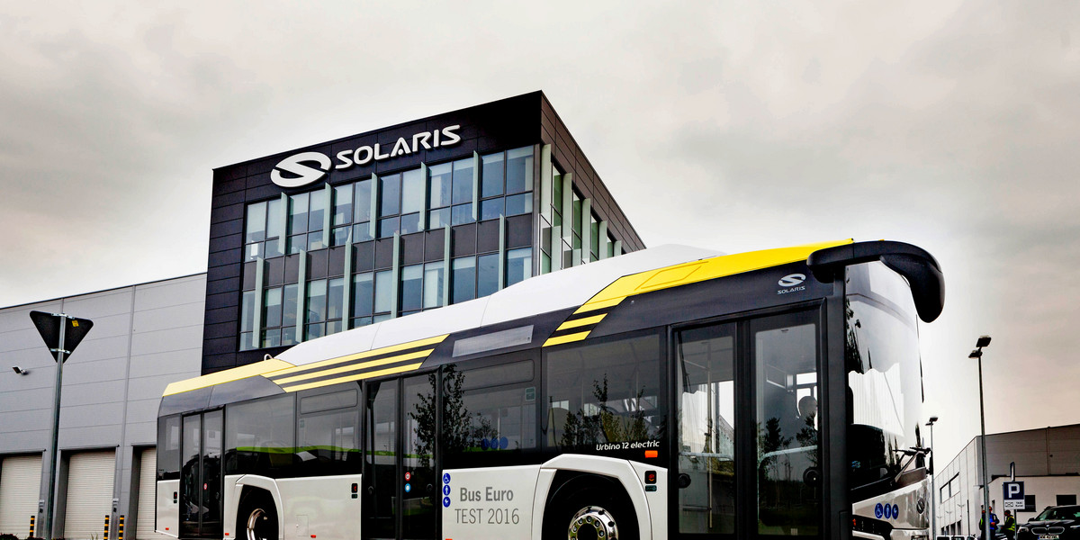 Solaris pozostał liderem polskiego rynku autobusów miejskich - jego udziały wynoszą 51 proc.