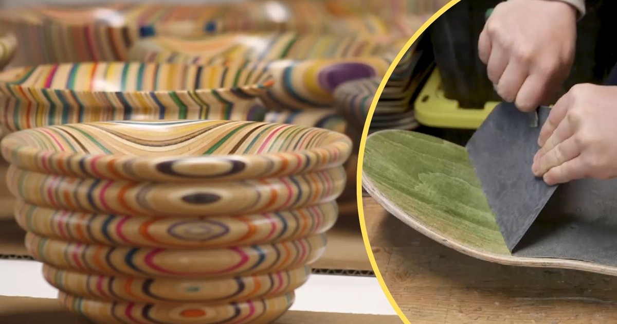 "Każda miska wymaga 20 ogonów i nosów". Nadają drugie życie deskorolkom