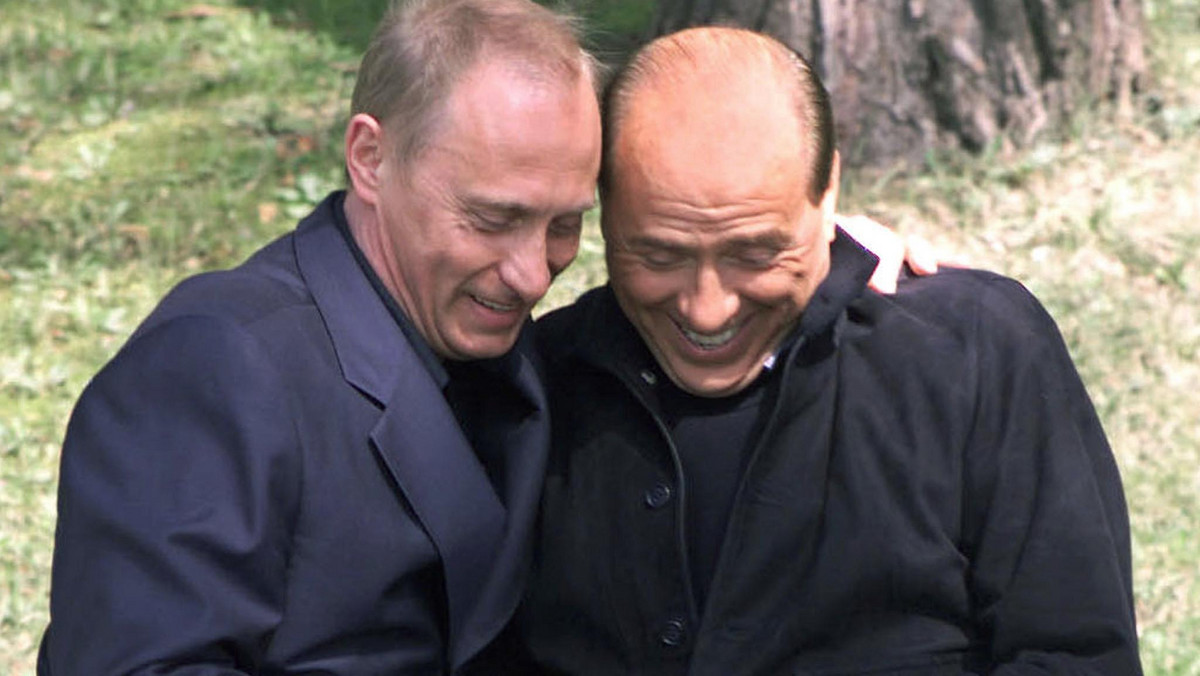 Berlusconi i Putin w 2002 r. w Soczi