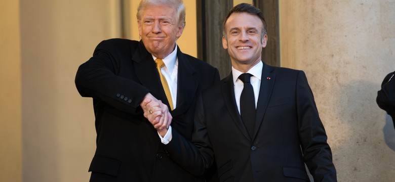 Macron stawia się Trumpowi. Mówi o "szalonym” pomyśle