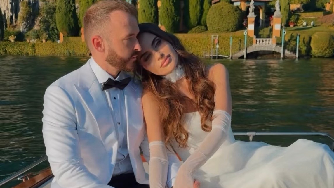 Matej Zrebný ukázal manželku Martinu. Spoločne prezradili detaily ich veľkého dňa. Foto: Instagram/matejzrebny