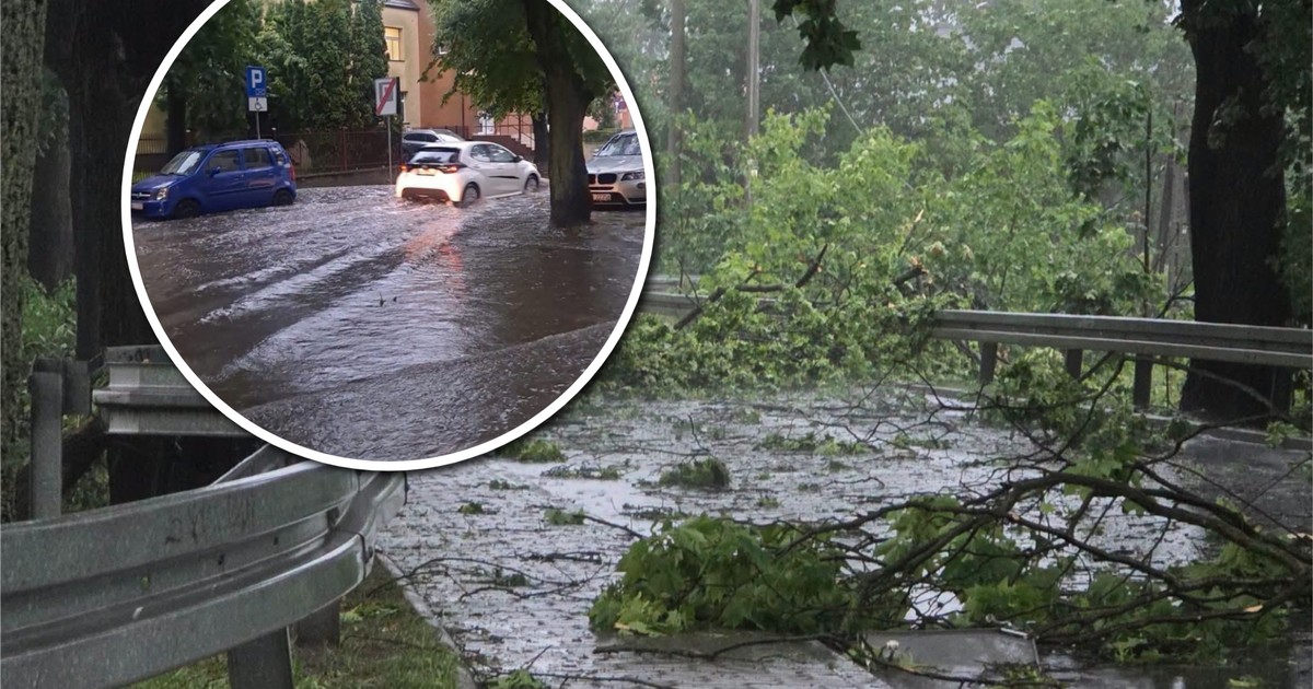 Burza nad Wielkopolską: Kościan w ogniu – co przyniosła komórka burzowa?