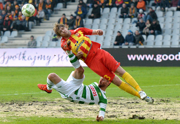 Ekstraklasa: Korona wygrała z Lechią 4:2. Hattrick Cabrery