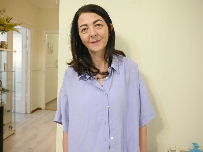 Mljana Vidosavljević pre tranformacije