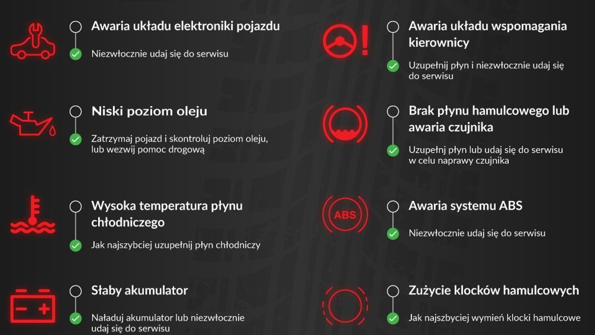 Co Oznaczaja Kontrolki W Samochodzie Zobacz Zanim Zepsujesz Silnik Infografika Dziennik Pl