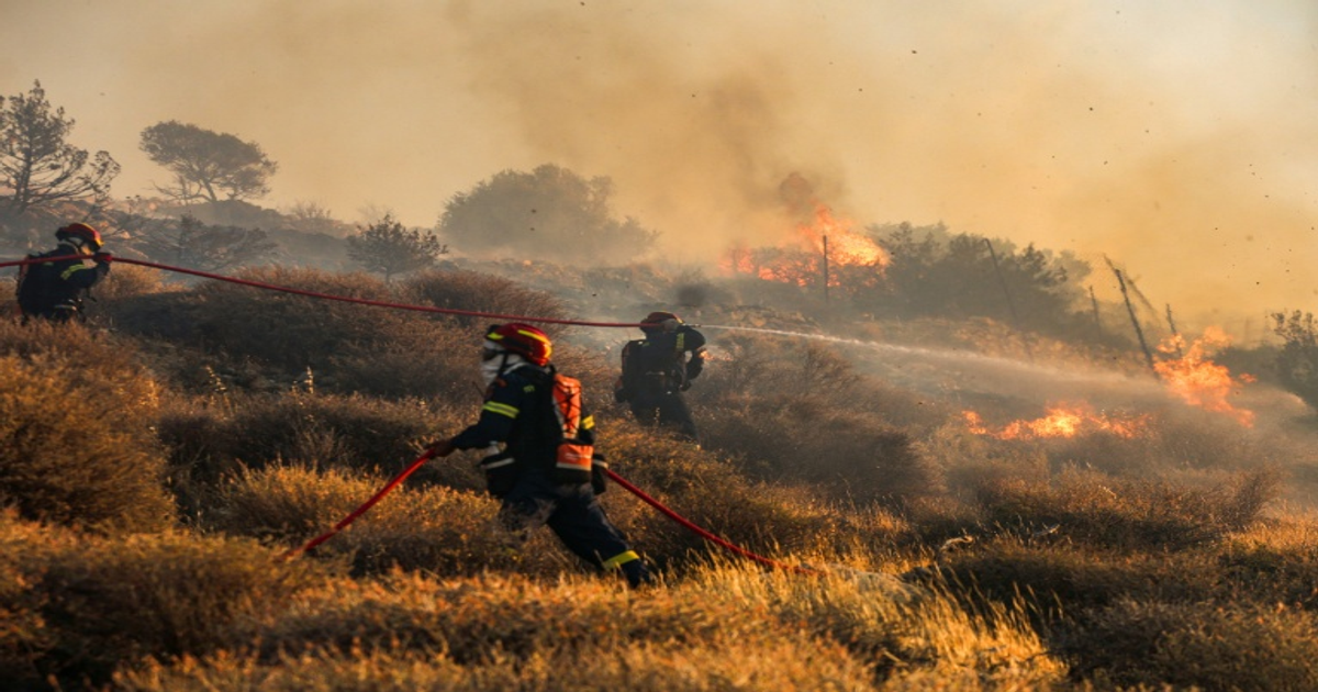 Crète : 5000 évacués dont 3000 touristes à cause des incendies