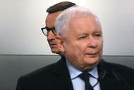 Prezes PiS Jarosław Kaczyński i premier Mateusz Morawiecki