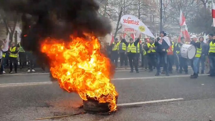 Protest rolników