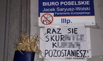 Wulgarne wyzwiska i kalosz ze słomą. Saryusz-Wolski dostanie ochronę?