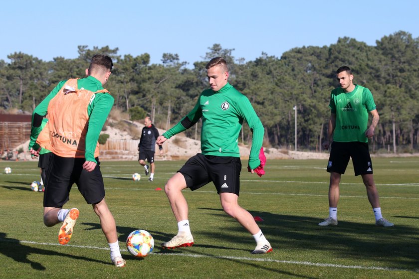 Pilka nozna. Sparing. Legia Warszawa - FC Alverca. 17.01.2019