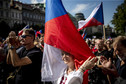 Antyrządowe protesty w Czechach. Tłumy demonstrantów