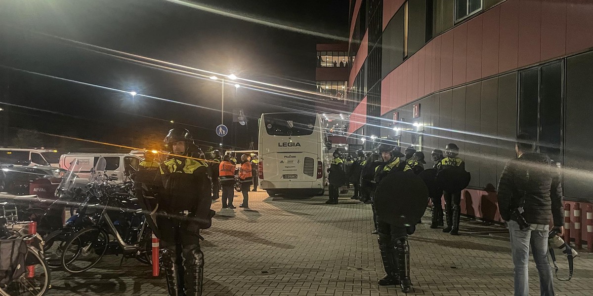 Przy okazji meczu AZ Alkmaar - Legia Warszawa doszło do skandalu.